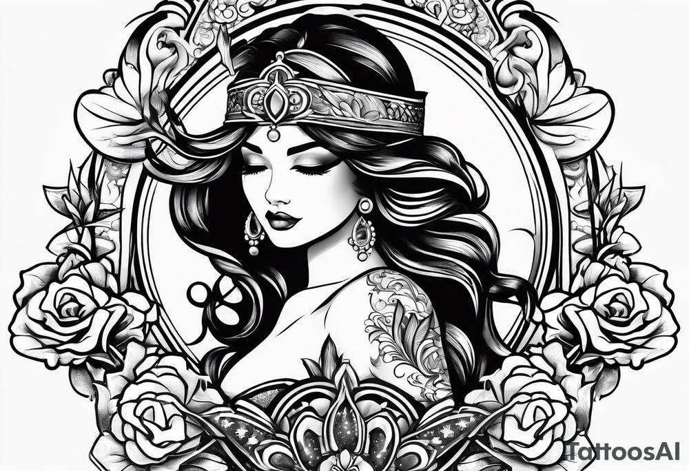 digital time style numbers 77:77 tattoo idea