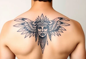 Aztec princess tattoo idea