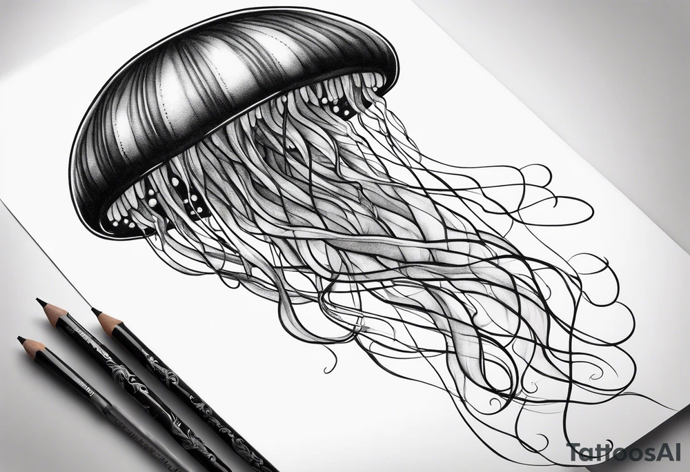 Jellyfish tattoo idea
