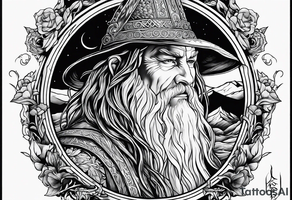 Lord of the rings tattoo idea