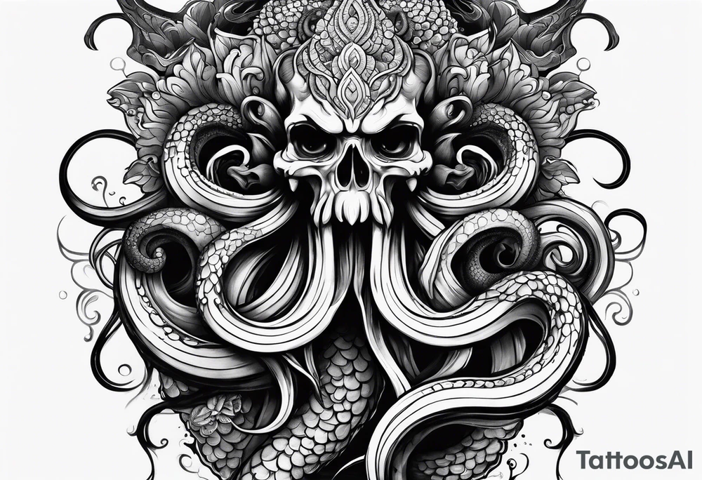 tentacles tattoo idea