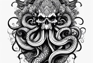 tentacles tattoo idea