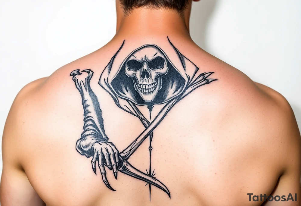 Grim reaper tattoo idea