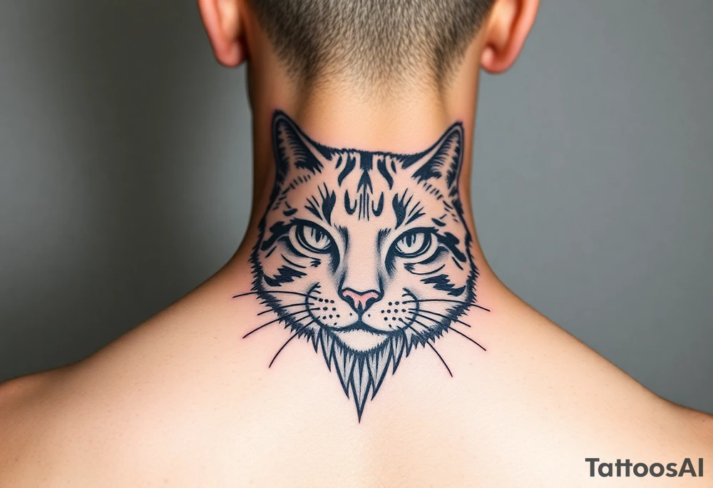 Cat tattoo idea