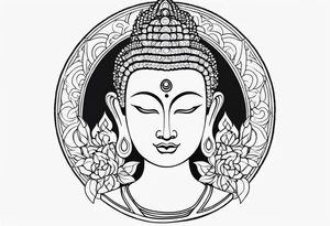 Tara Buddhism tattoo idea