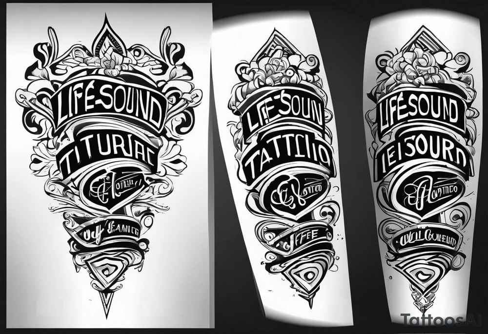 Lifesound tattoo idea