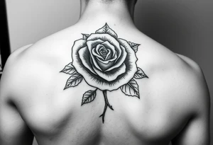 Tudor rose tattoo idea