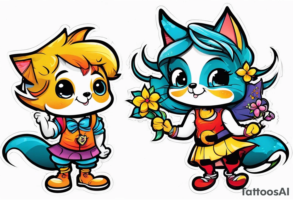 3 friends, tattoo idea