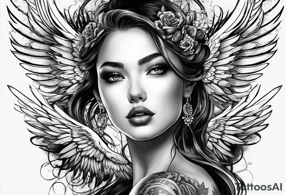 use picture from favorite and delete the wings tattoo idea use picture from favorite and delete the wings tattoo idea