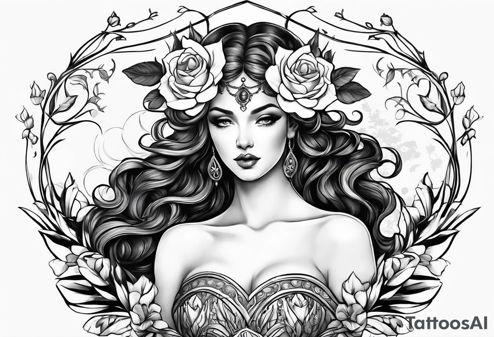 Persephone tattoo idea