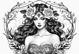 Persephone tattoo idea