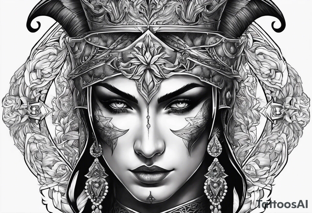 lucifer tattoo idea