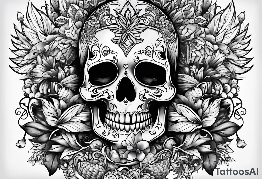 Drugs tattoo idea