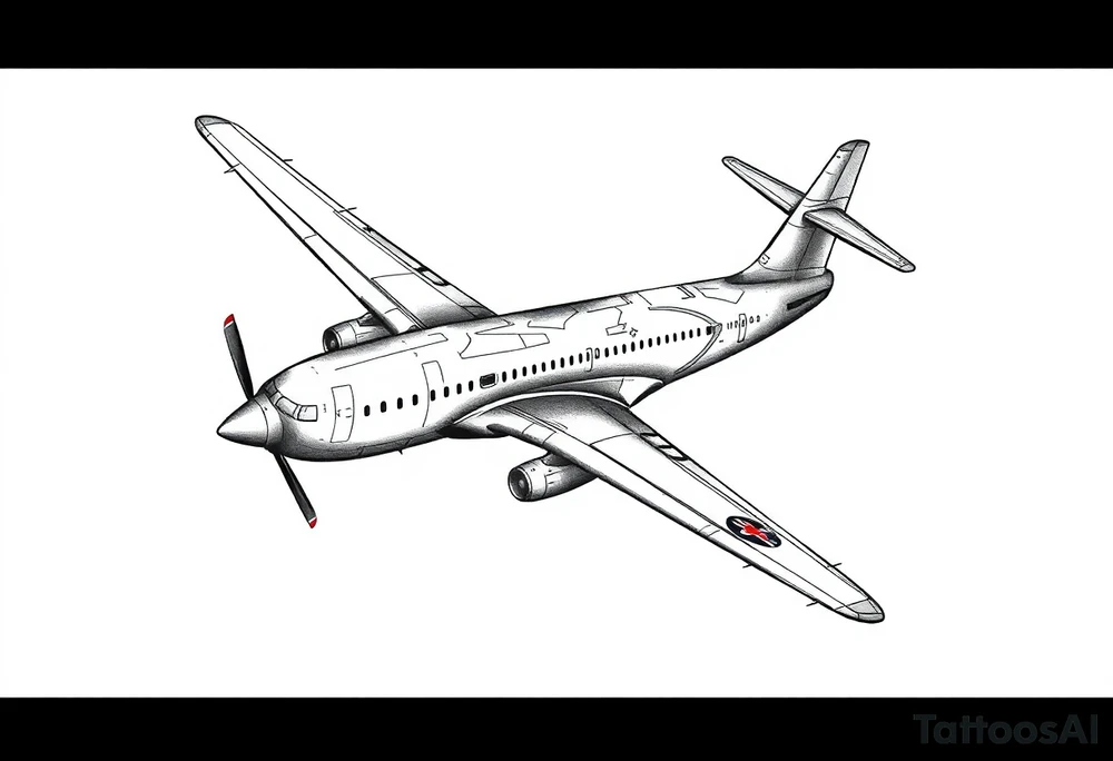 aviation tattoo idea
