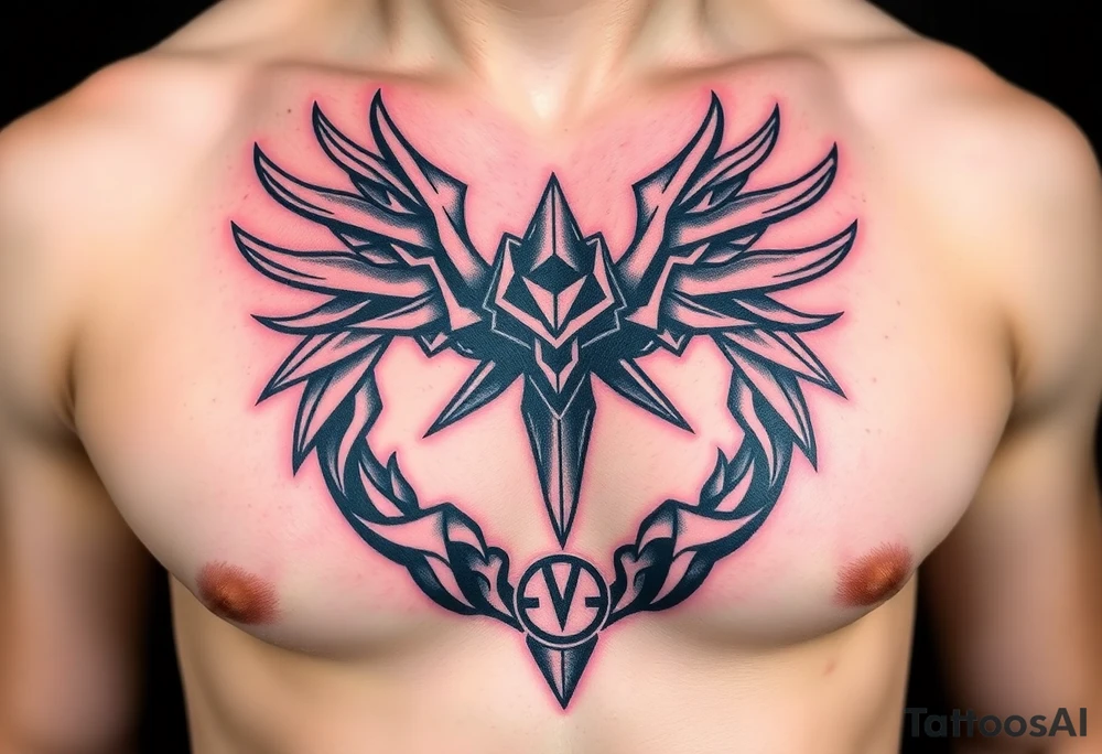Левиафан в Хтоническом стиле tattoo idea