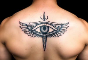 the eye of horus tattoo idea