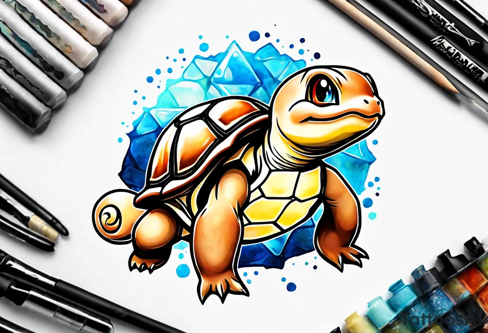 Squirtle tattoo idea