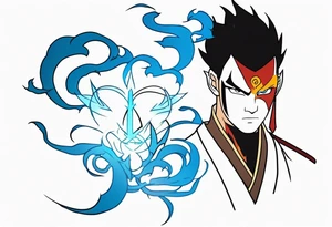 zuko and blue spirit tattoo idea
