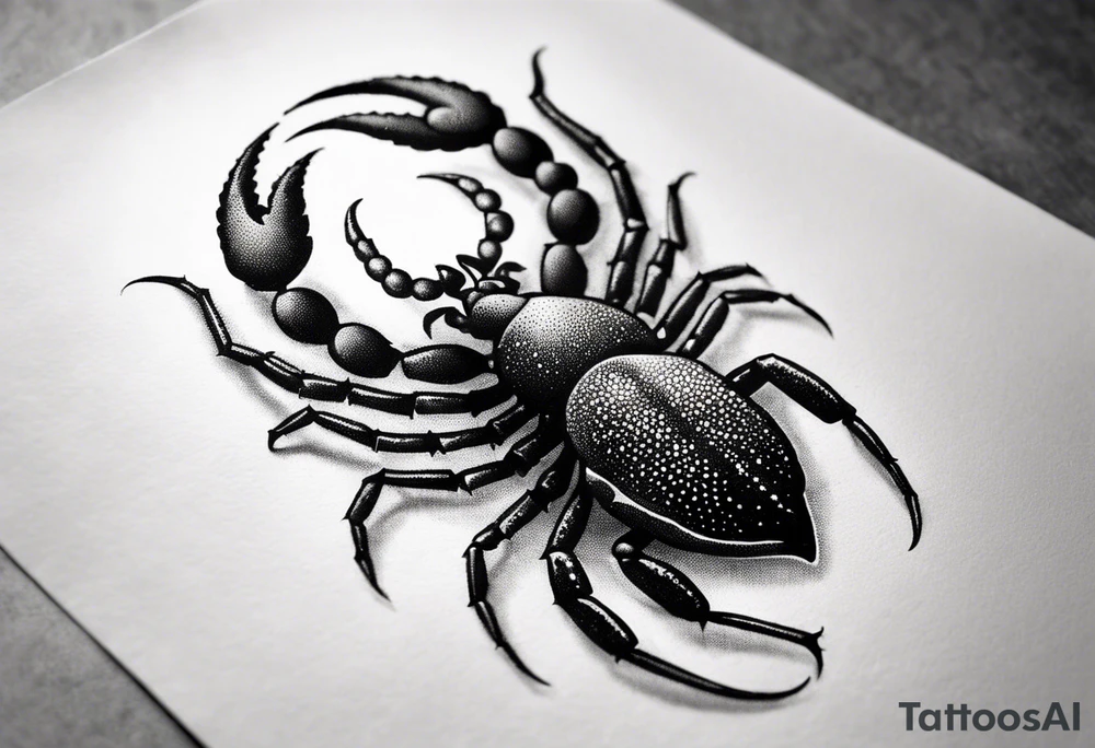 Scorpio tattoo idea