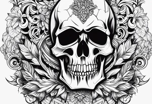 Skulls tattoo idea