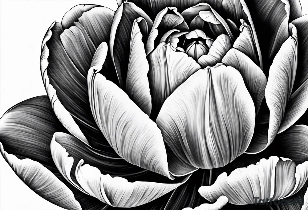 tulip tattoo idea