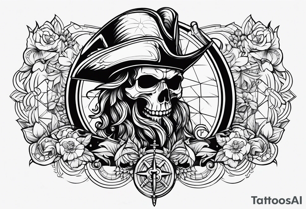 pirate tattoo idea