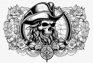 pirate tattoo idea