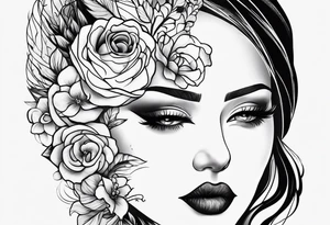 life is about love tattoo idea