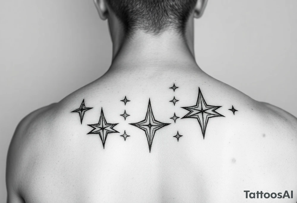 Stars tattoo idea