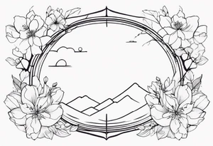 sakura tattoo idea