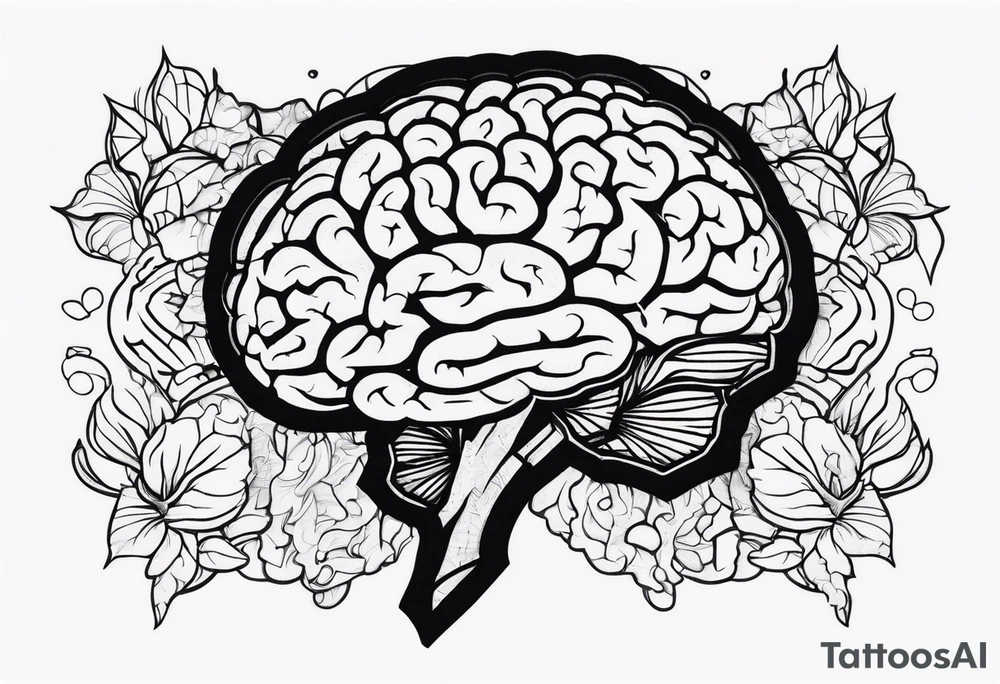 brains tattoo idea