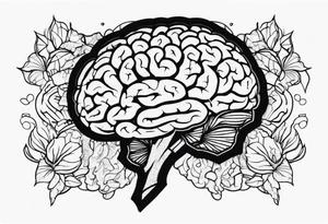 brains tattoo idea
