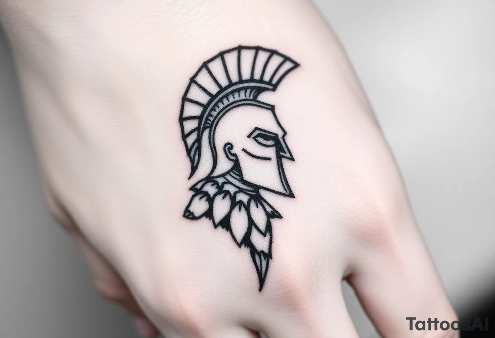 Spartan tattoo idea