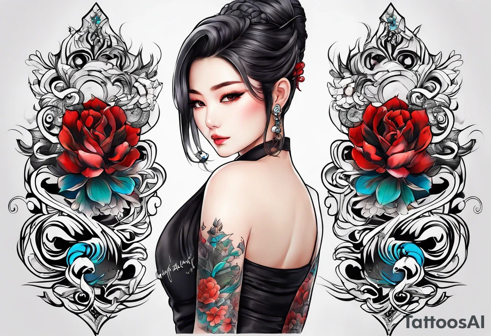 Kamado Tanjirou tattoo idea