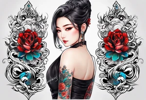 Kamado Tanjirou tattoo idea