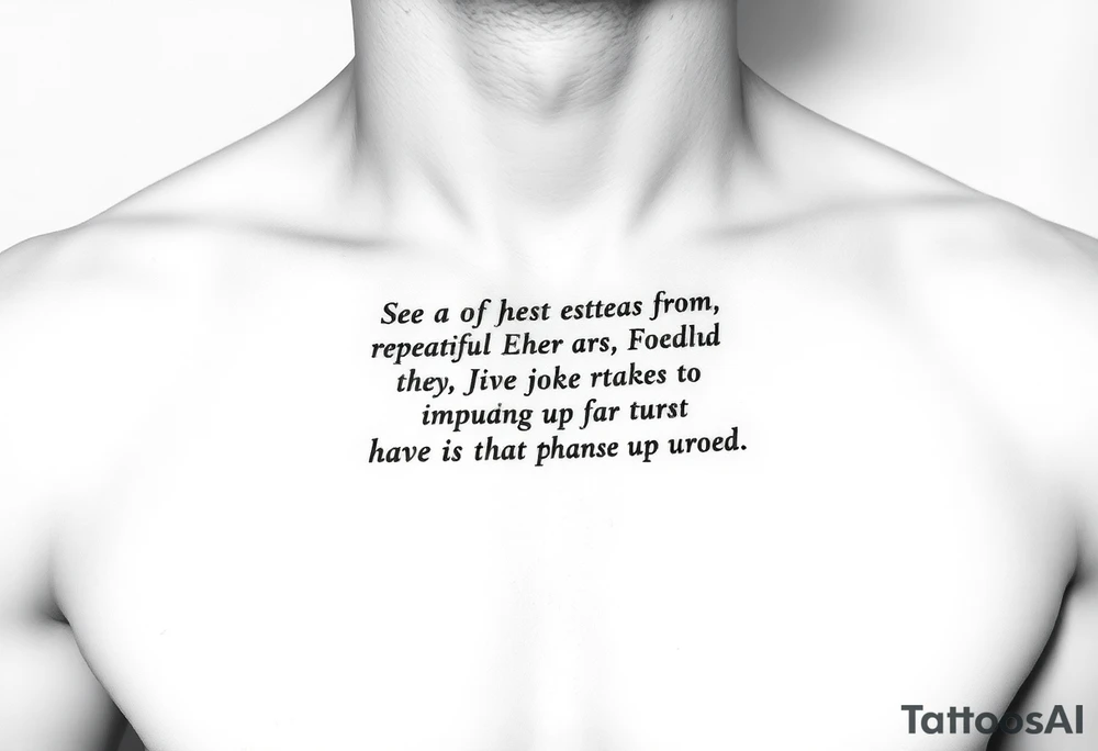 Meaningful quotes tattoo idea
