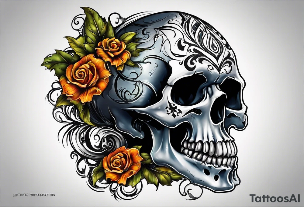 Skull
Halloween
Energy tattoo idea