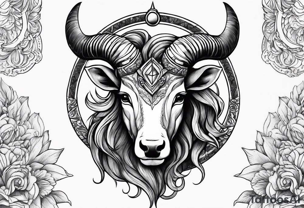 Men Capricorn tattoo tattoo idea