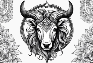Men Capricorn tattoo tattoo idea