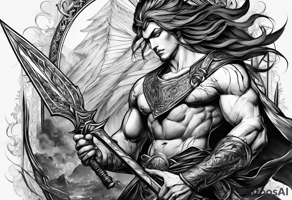 Spear of Longinus tattoo idea