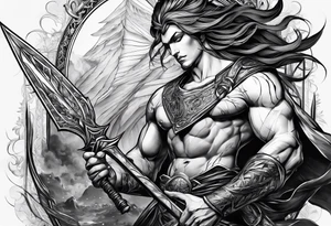 Spear of Longinus tattoo idea
