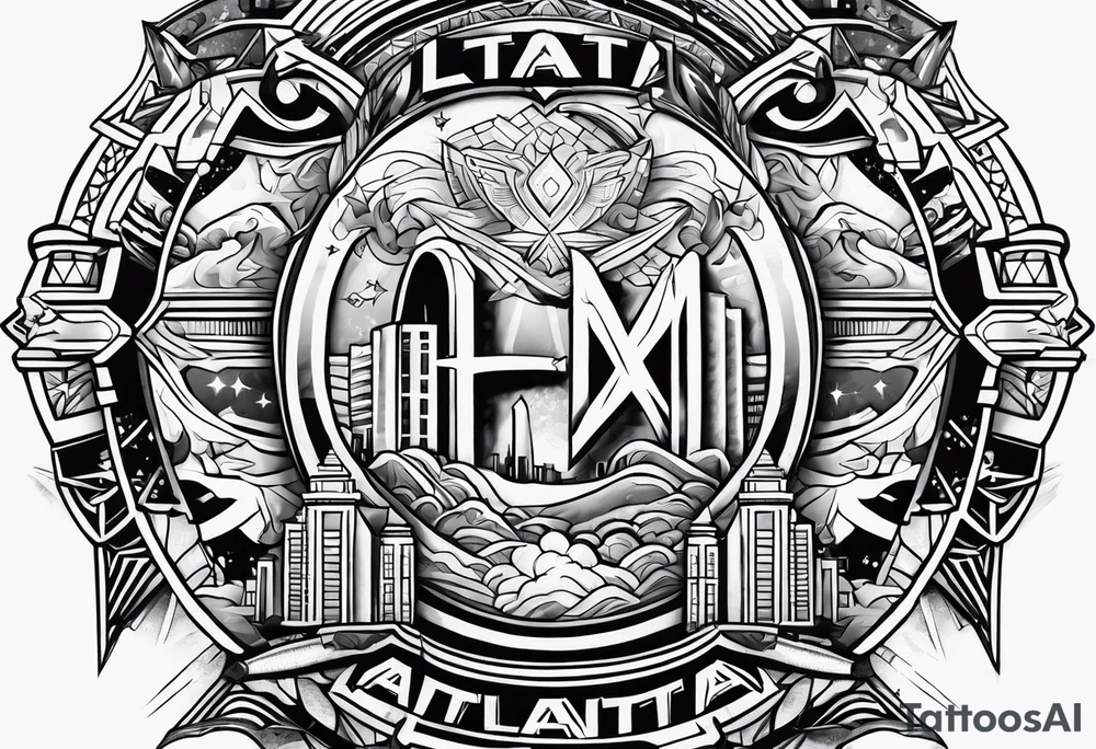 Atlanta hero tattoo idea