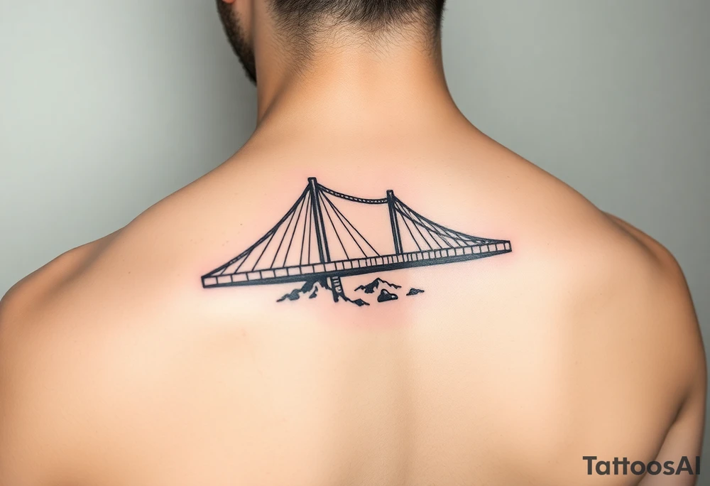 A visual representation of the einstein-Rosen bridge tattoo idea