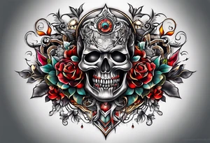 Strength through pain tattoo idea