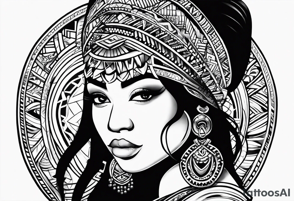 Samoan tattoo for love of children tattoo idea