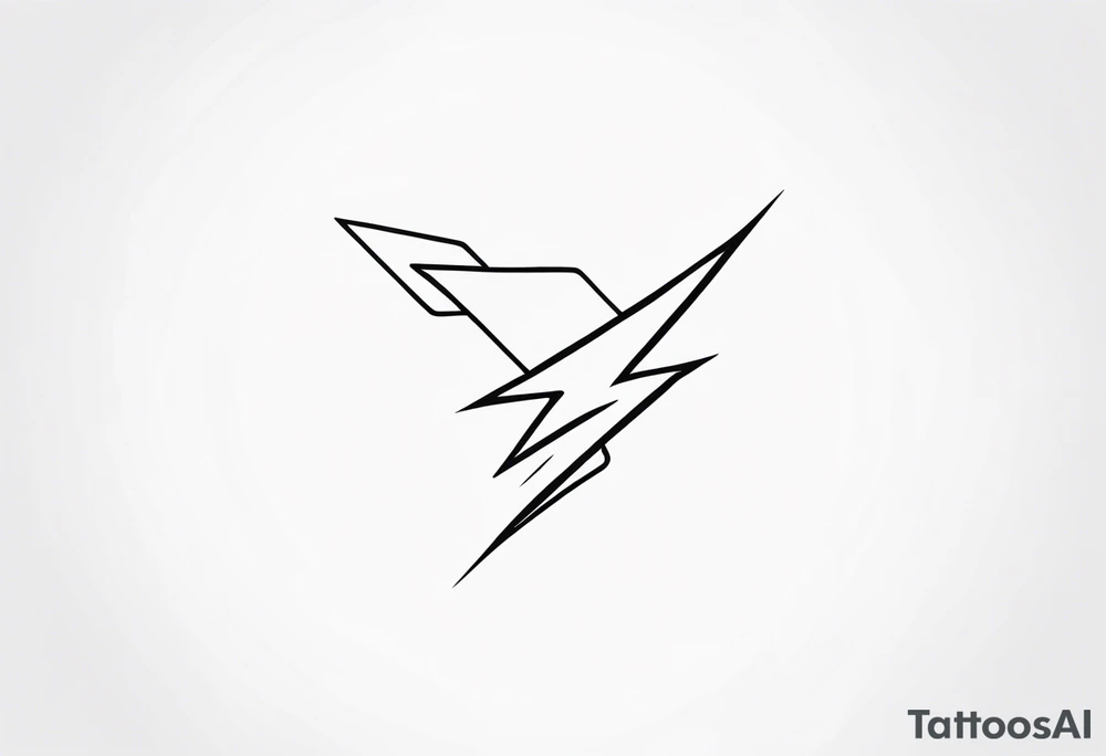 Lightning Bolt tattoo idea