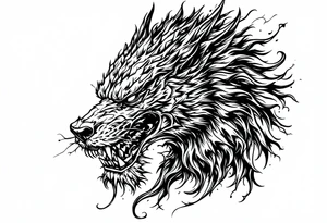 Foo dog tattoo idea