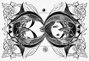 Pisces tattoo idea