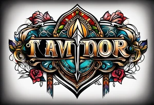 Broken arrow tattoo idea