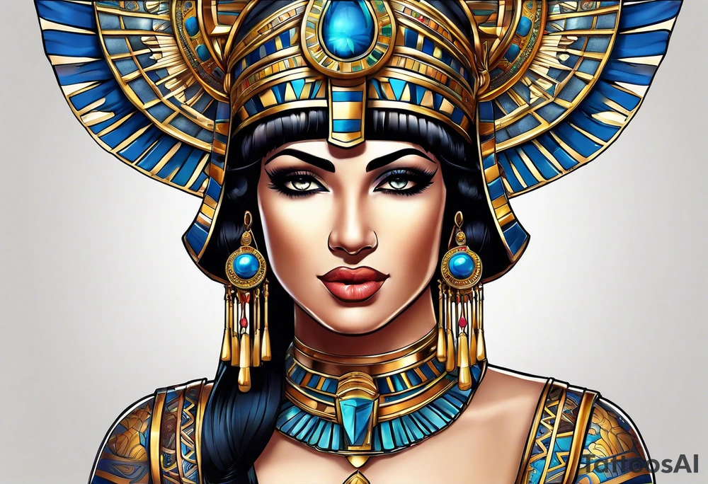 cleopatra tattoo idea